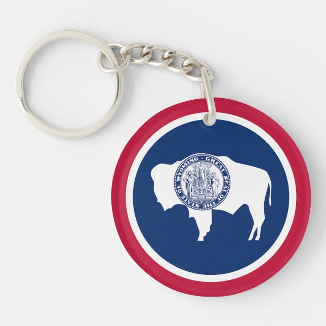 Wyoming Statlig flagga (Framsidan)