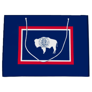Wyoming Statlig flagga Design