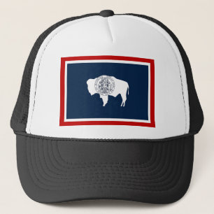 Wyoming Statlig flagga Keps
