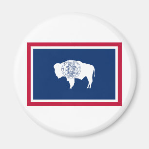 Wyoming Statlig flagga Magnet