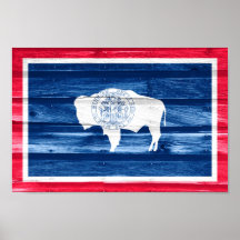 Wyoming Statlig flagga