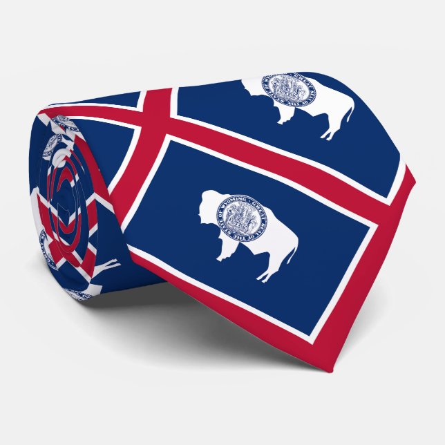 Wyoming Statlig flagga Slips (Rullad)