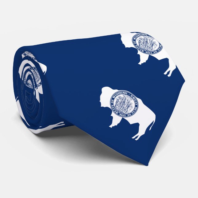 Wyoming Statlig flagga Slips (Rullad)