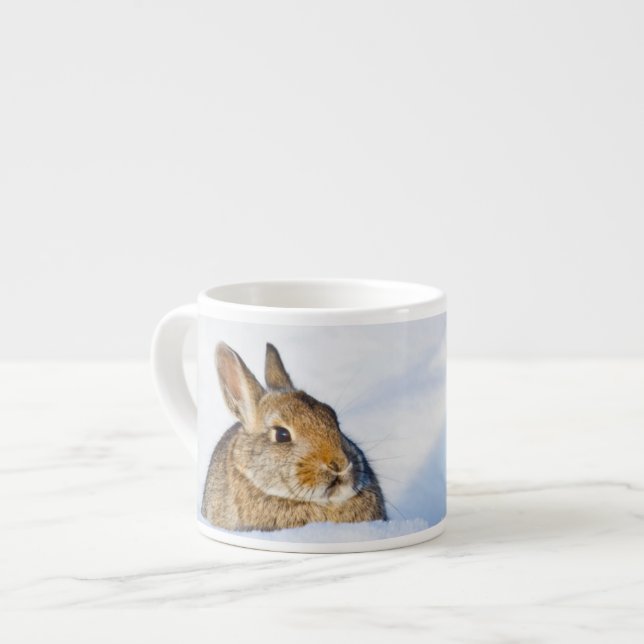 Wyoming, Sublette County, Nuttalls bomullssvanskan Espressomugg (Framsida vänster)