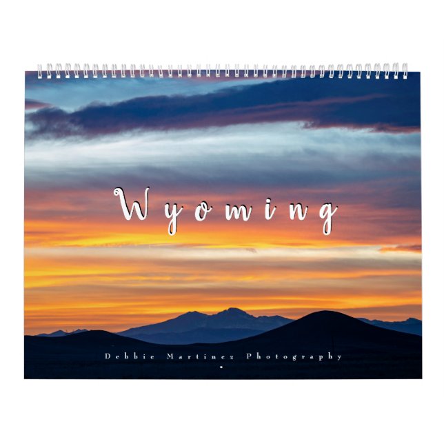 Wyoming Sunsets Kalender (Omslag)