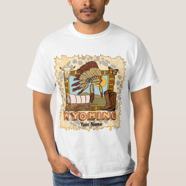Wyoming T Shirt (Framsida)
