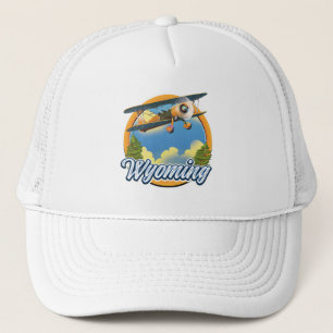 Wyoming Tecknad logotyp Keps