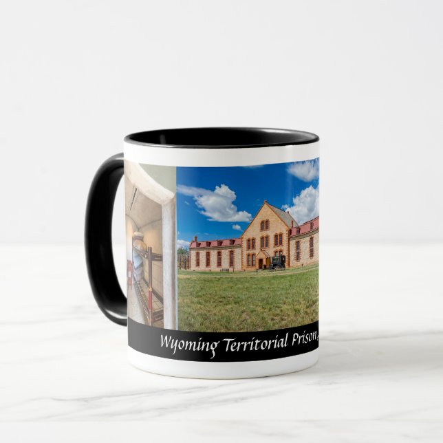 Wyoming Territorial Prison, Laramie, WY - Utformad Mugg (Framsida vänster)