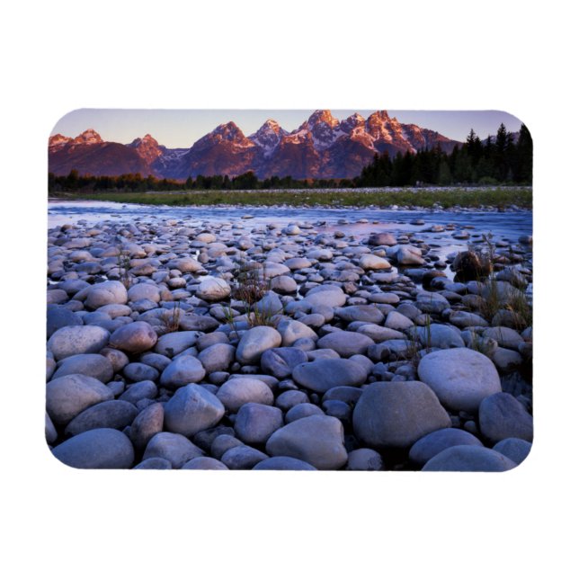 Wyoming, Teton National Park, Snake River Magnet (Horisontell)