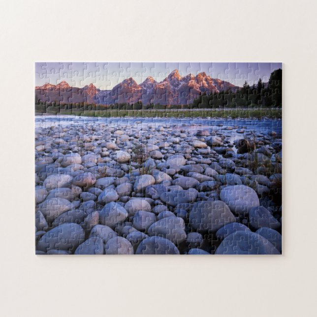 Wyoming, Teton National Park, Snake River Pussel (Horisontell)