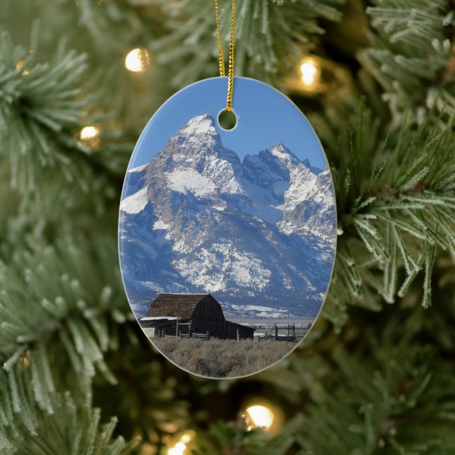 Wyoming Tetons jul Ornament (Träd)