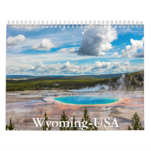 Wyoming-USA Calendar Kalender