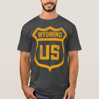 Wyoming - USA: s nödlidande västerut T Shirt