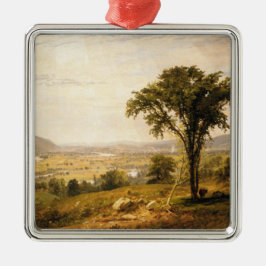 Wyoming Valley, Pennsylvania (Vintagen Landskap) Julgransprydnad Metall