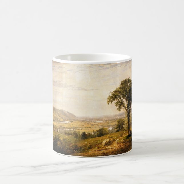 Wyoming Valley, Pennsylvania (Vintagen Landskap) Kaffemugg (Center)