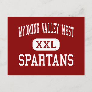 Wyoming Valley Väster - Spartans - Mitten - Kingst Vykort