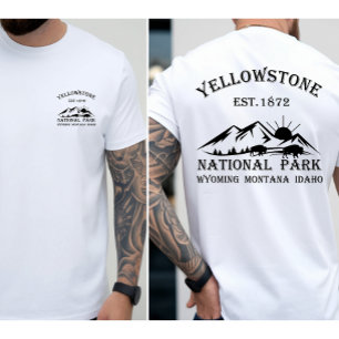 Wyoming Vintage Nationalpark Yellowstone T Shirt