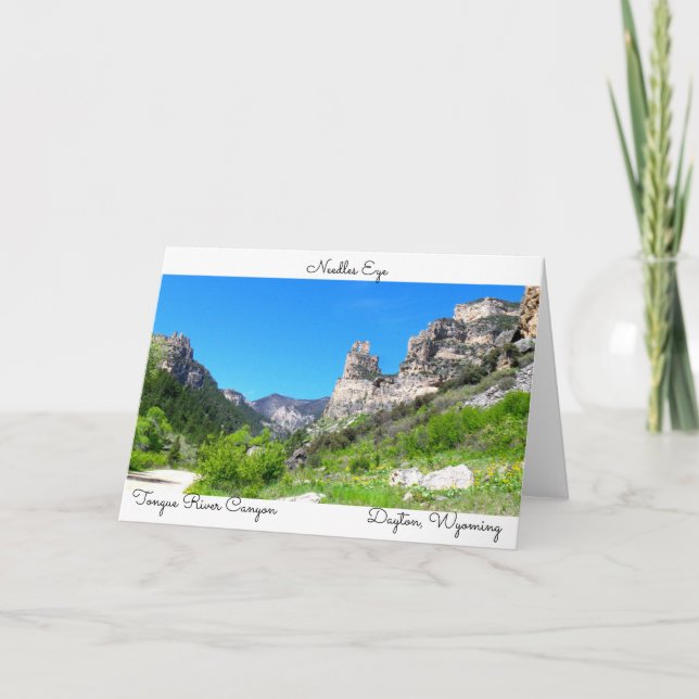 wyoming vykort (Framsida)