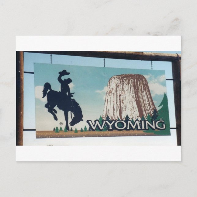 Wyoming Vykort (Framsida)