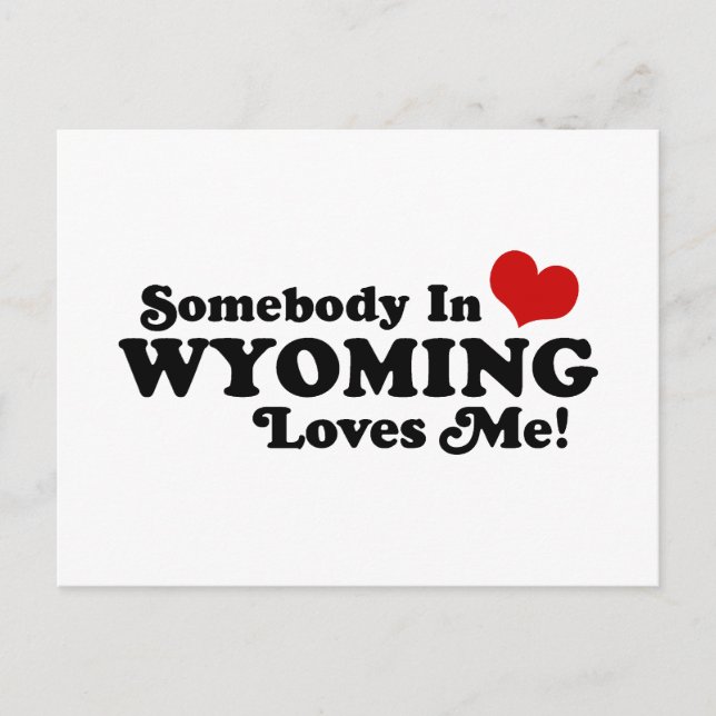 Wyoming Vykort (Framsida)