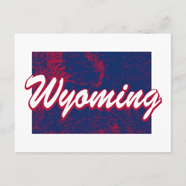 Wyoming Vykort (Framsida)