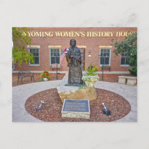 Wyoming Women's History House, Laramie, Wyoming Vykort