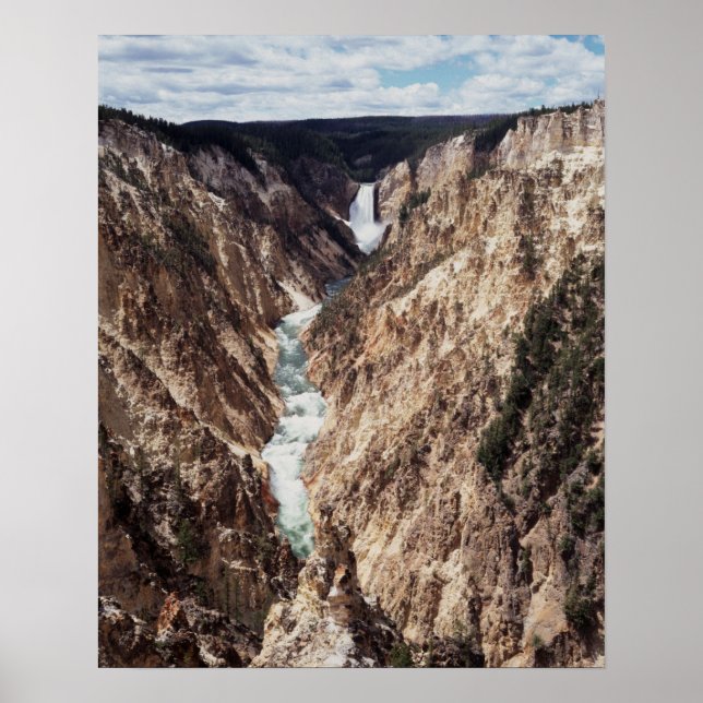 Wyoming, Yellowstone National Park, Lower Poster (Framsidan)