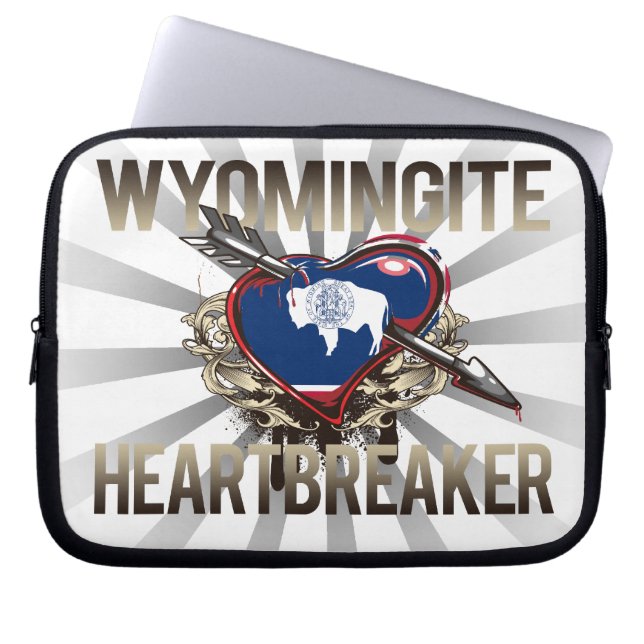 Wyomingite Heartbreaker Laptop Sleeve (Framsidan)