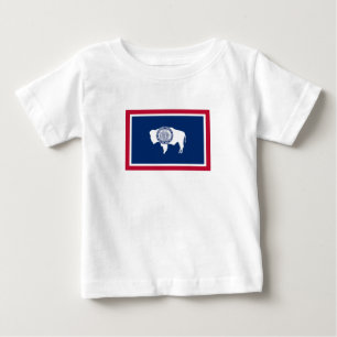Wyomings delstatsflagga t shirt