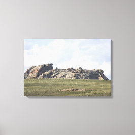 Wyomings Vedauwoo-Kanvastryck Canvastryck