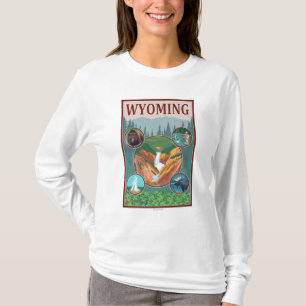 WyomingWyoming Collage T-shirt