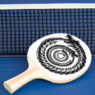 Wyrm Dragon Ping Pong Paddle Pingisracket