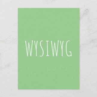 WYSIWYG VYKORT
