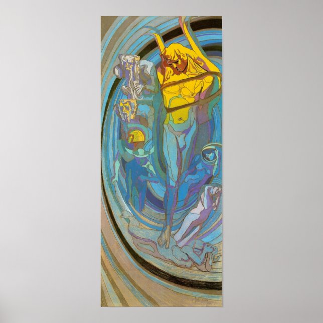 Wyspianski, Apollo, 1904 Poster (Framsidan)