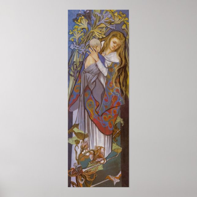Wyspianski, Caritas (Madonna och Child), 1904 (2) Poster (Framsidan)