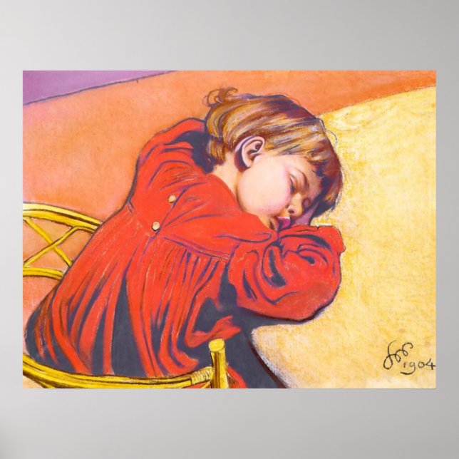 Wyspianski, Sleeping Stas, 1904 Poster (Framsidan)