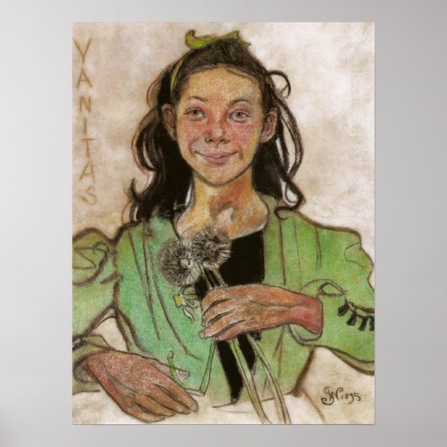 Wyspianski, Vanitas, 1895 Poster (Framsidan)