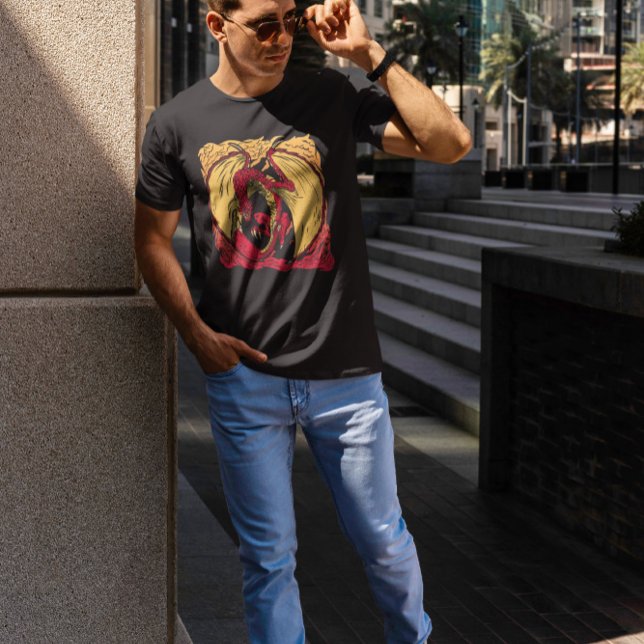 Wyvern Creature Flies T Shirt (Skapare uppladdad)