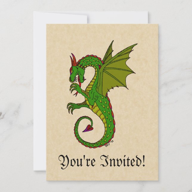 Wyvern Inbjudningar (Framsida)