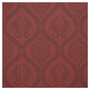 Wyvern Ogee, Deep Red Tyg