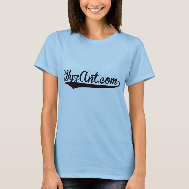 WyzAnt.com Tutor 4.0 Classic Baseball T T-shirt (Framsida)