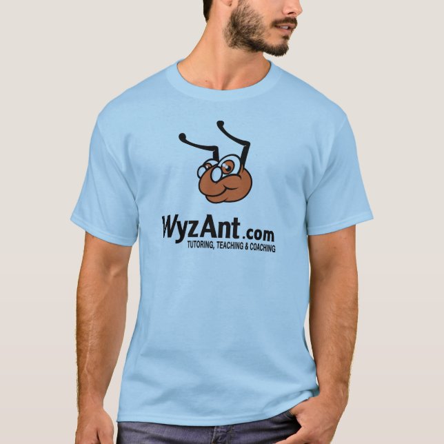 WyzAnt logotypT-tröja Tee Shirt (Framsida)