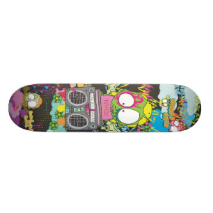 WZRD HAACK -lekort Skateboard Bräda 20 Cm