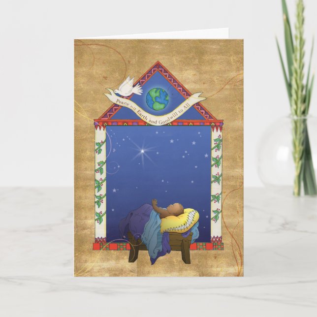 X008 Peace & Goodwill to All Helgkort (Framsida)