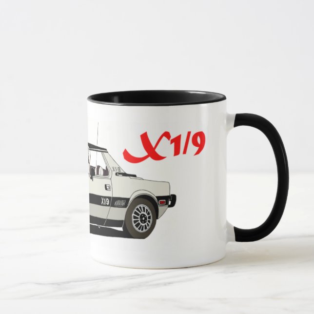 X1/9-sportbil Mugg (Höger)