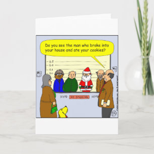 x27 Santa fattig in i din tecknad Helgkort