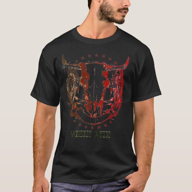 &X27;Whiskey-Myers  American Rockcountry Group   T Shirt (Framsida)