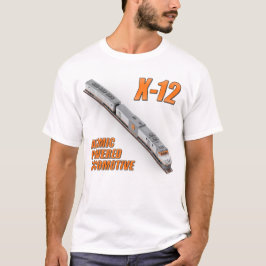 X-12 Atomdriven Lokomotiv T-Shirt