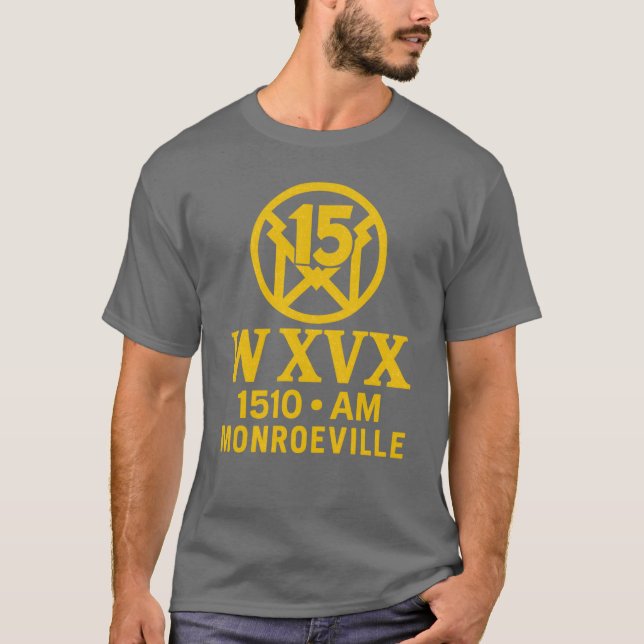 X-15 - WXVX - AM 1510 - Monroeville, PA T Shirt (Framsida)
