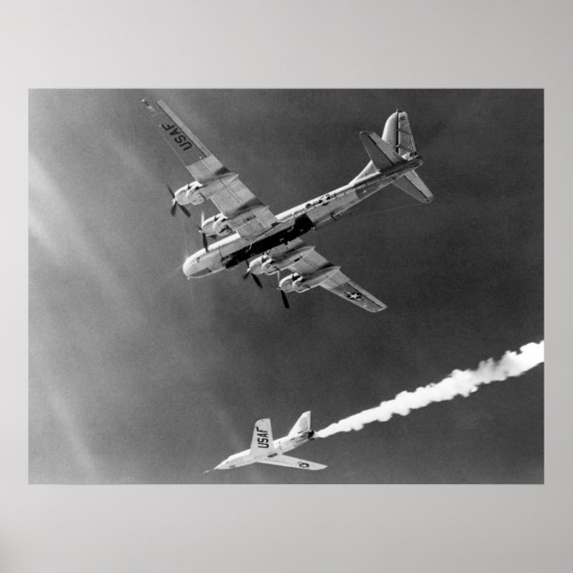 X-2 Rocket Flygplan Poster (Framsidan)